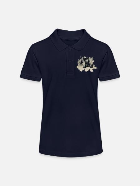 Monstertruck - Stanley/Stella Teenager Bio-Poloshirt MINI SPRINTER - Navy