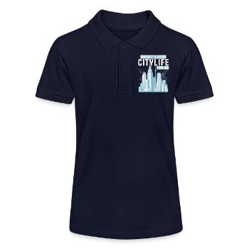 Citylife-Stadtleben High-rises, New York Big City - Polo bio MINI SPRINTER Stanley/Stella Ado - bleu marine - Devant