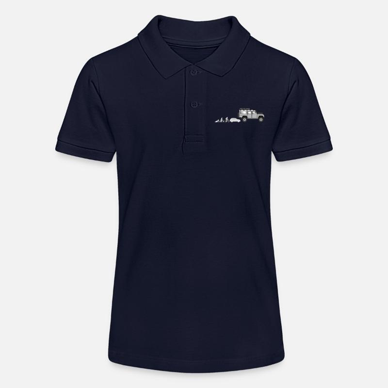 Évolution Landi 2 - Polo bio MINI SPRINTER Stanley/Stella Ado - bleu marine