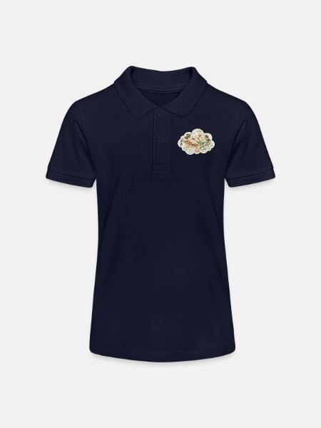 Friedliche Weihnachten - Stanley/Stella Teenager Bio-Poloshirt MINI SPRINTER - Navy