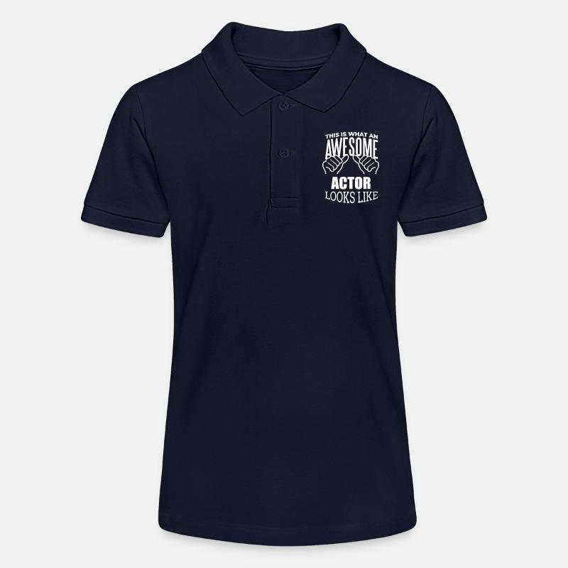 acteur - Polo bio MINI SPRINTER Stanley/Stella Ado - bleu marine