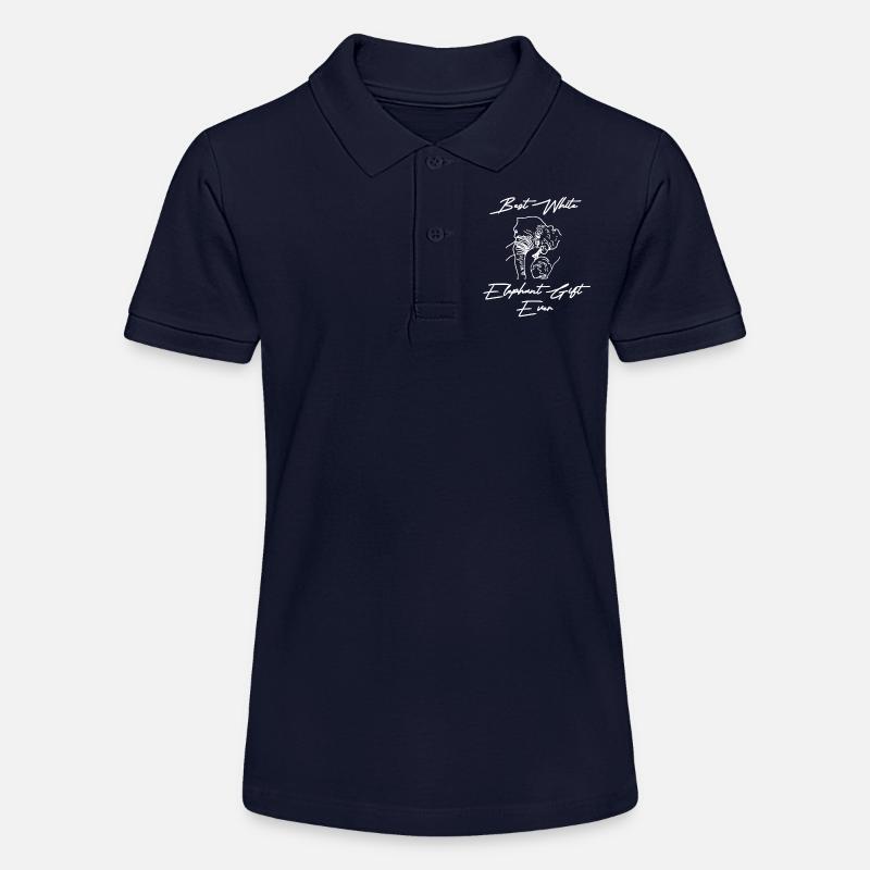Meilleur éléphant blanc de tous les temps - Polo bio MINI SPRINTER Stanley/Stella Ado - bleu marine