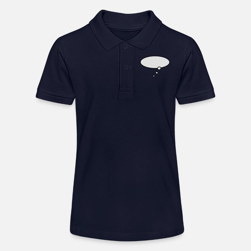 gedankenblase / bulle - Polo bio MINI SPRINTER Stanley/Stella Ado - bleu marine