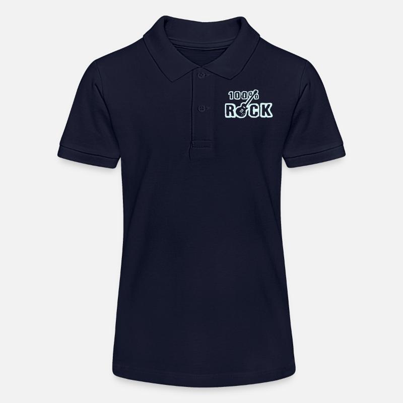 100_rock_b_1c - Polo bio MINI SPRINTER Stanley/Stella Ado - bleu marine