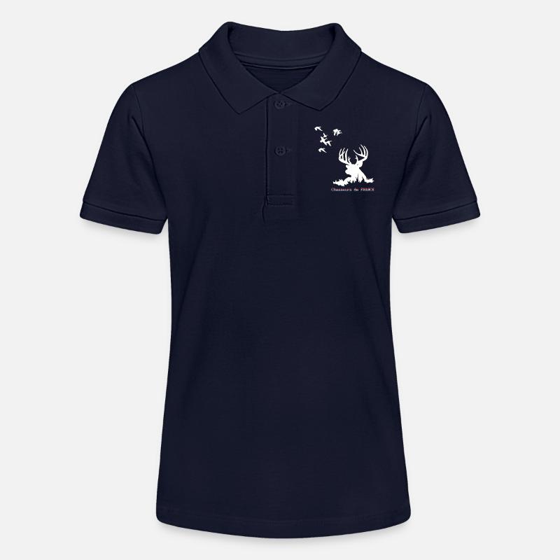 chasse - Polo bio MINI SPRINTER Stanley/Stella Ado - bleu marine