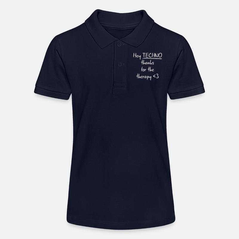 Techno Therapy - Stanley/Stella Teenager Bio-Poloshirt MINI SPRINTER - Navy