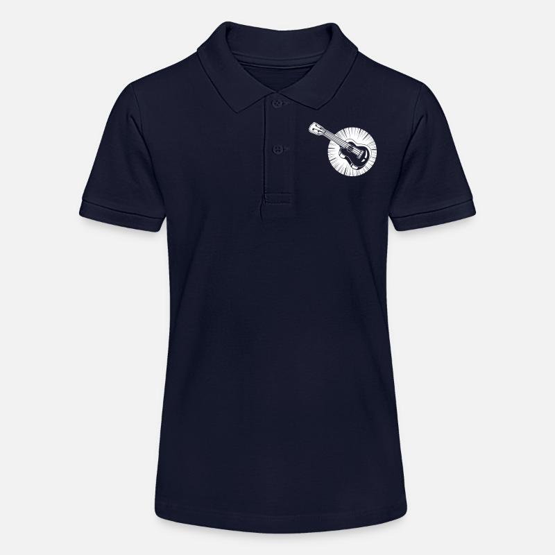 shirt de Guitar Partner - Baby Ukulele - Polo bio MINI SPRINTER Stanley/Stella Ado - bleu marine