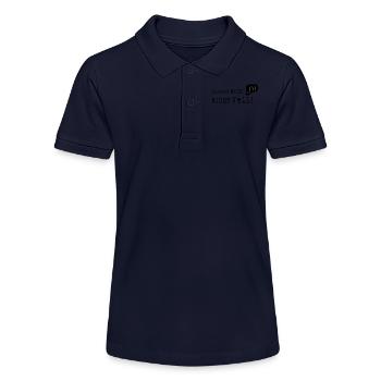QUATSCH MICH NICHT VOLL - Stanley/Stella Teenager Bio-Poloshirt MINI SPRINTER - Navy - Vorne