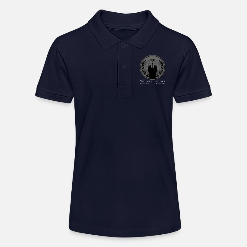 ANONYMOUS - Polo bio MINI SPRINTER Stanley/Stella Ado - bleu marine