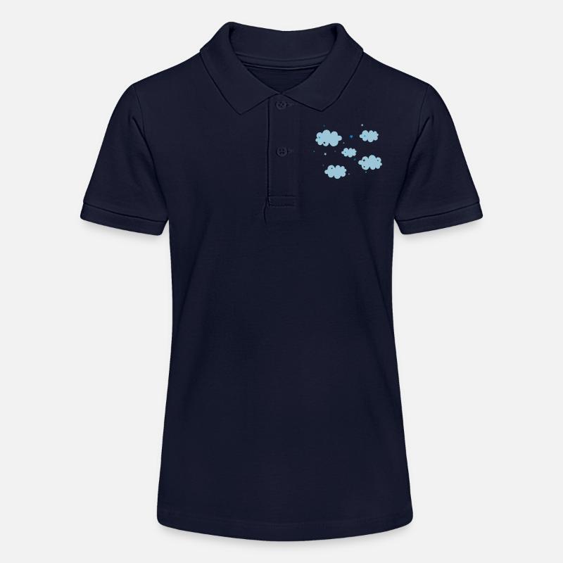 Nuages & Etoiles - Polo bio MINI SPRINTER Stanley/Stella Ado - bleu marine