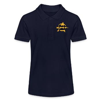 (Anarcho-) Capitalisme 2 - Polo bio MINI SPRINTER Stanley/Stella Ado - bleu marine - Devant