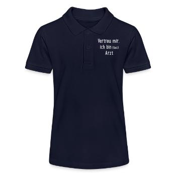Vertrau mir, ich bin fast Arzt - Stanley/Stella Teenager Bio-Poloshirt MINI SPRINTER - Navy - Vorne