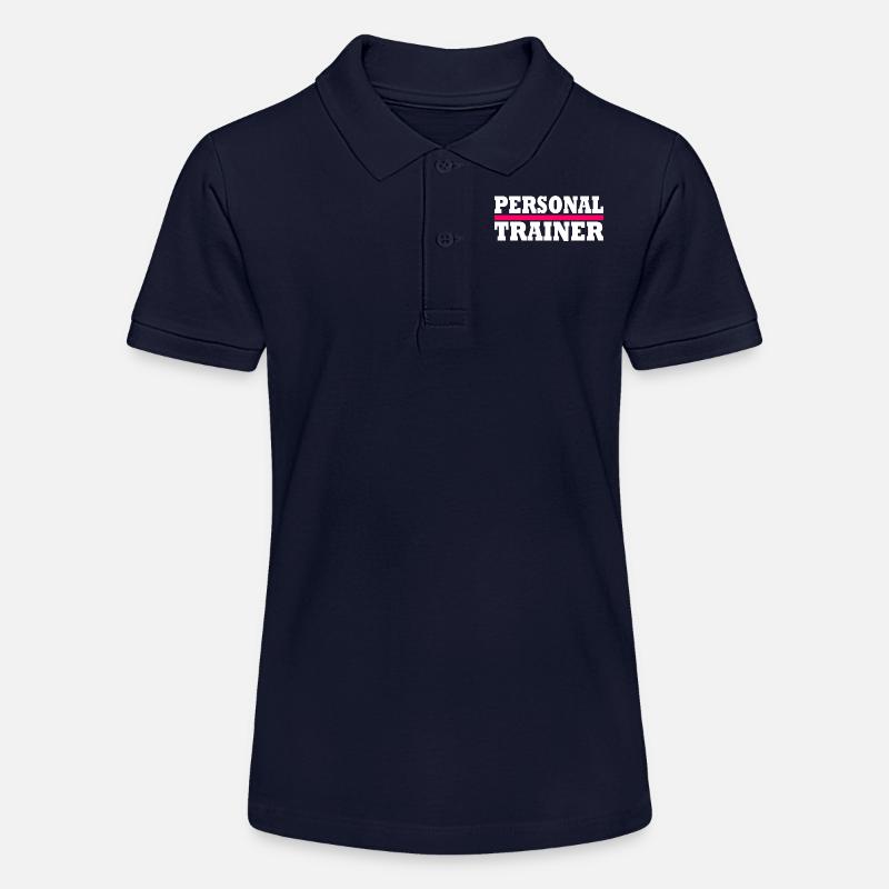 Personal trainer - Polo bio MINI SPRINTER Stanley/Stella Ado - bleu marine