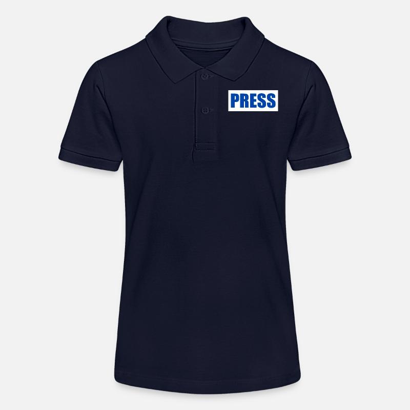 Press - Polo bio MINI SPRINTER Stanley/Stella Ado - bleu marine
