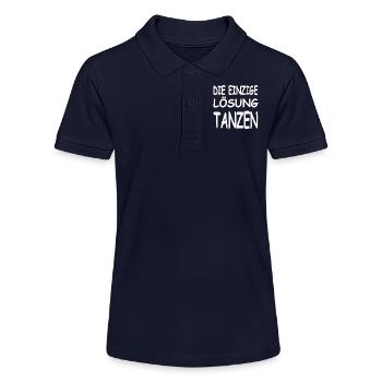 Tanzen - Stanley/Stella Teenager Bio-Poloshirt MINI SPRINTER - Navy - Vorne