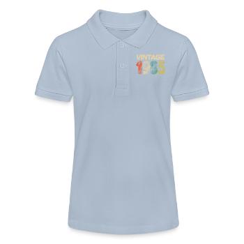 Vintage 1985 Retro - Best-seller - Polo bio MINI SPRINTER Stanley/Stella Ado - rouge - Devant