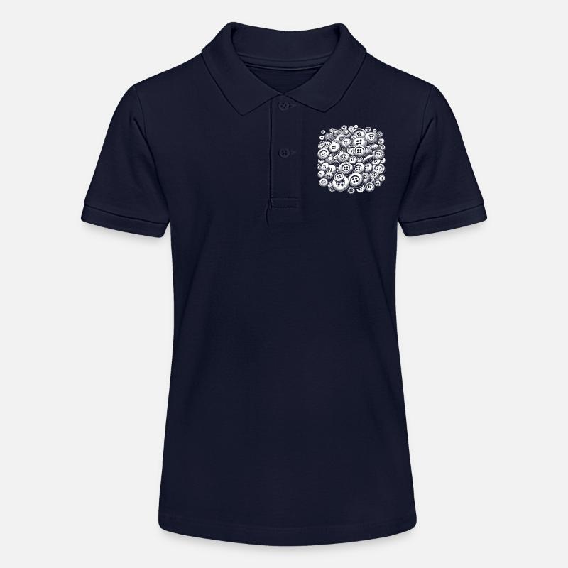 Boutons - Polo bio MINI SPRINTER Stanley/Stella Ado - bleu marine