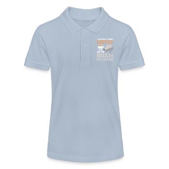 Irischer Wolfshund - Stanley/Stella Teenager Bio-Poloshirt MINI SPRINTER - Rot - Vorne