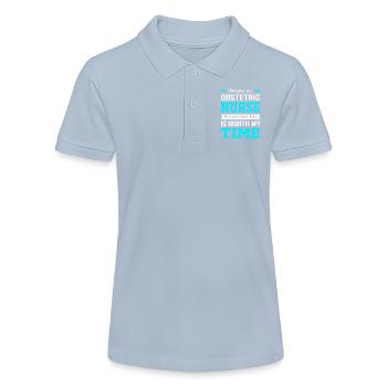 Nurse Pregnancy Hospital - Stanley/Stella Teen Organic Polo Shirt MINI SPRINTER - red - Front