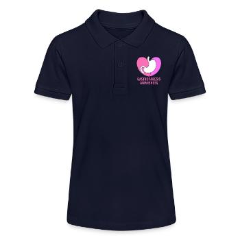 Gastroparesis - Stanley/Stella Teen Organic Polo Shirt MINI SPRINTER - navy - Front