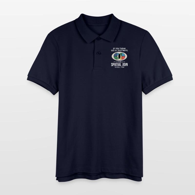 GIS Spatial Join Map Data Analysis Stanley/Stella Teen Organic Polo Shirt MINI SPRINTER