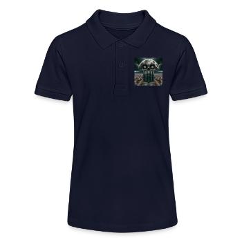 Gruseliger Mond - Stanley/Stella Teenager Bio-Poloshirt MINI SPRINTER - Navy - Vorne