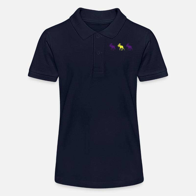 orignal suède - Polo bio MINI SPRINTER Stanley/Stella Ado - bleu marine