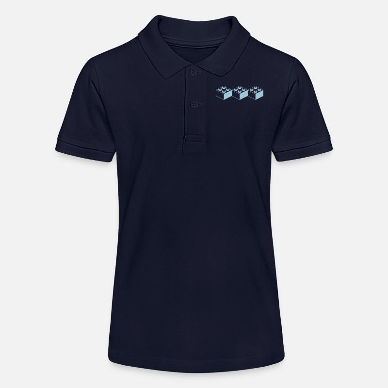Trois pièces de jeu que les diamants à motifs - Polo bio MINI SPRINTER Stanley/Stella Ado - bleu marine