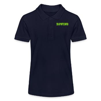 Rowing Slogan - Rudern - Ruderer - Ruderin - Stanley/Stella Teenager Bio-Poloshirt MINI SPRINTER - Navy - Vorne