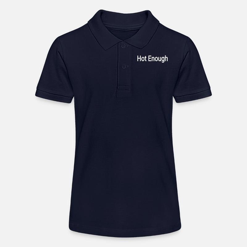 Testo tipografico minimale abbastanza caldo - Polo ecologica MINI SPRINTER per ragazzi di Stanley/Stella - navy