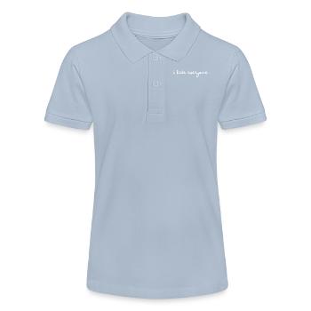 Ich hasse jeden - Stanley/Stella Teenager Bio-Poloshirt MINI SPRINTER - Rot - Vorne