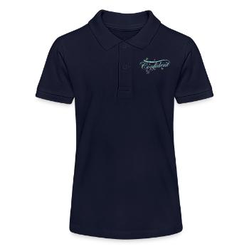 Confident "Confident" - Stanley/Stella Teen Organic Polo Shirt MINI SPRINTER - navy - Front