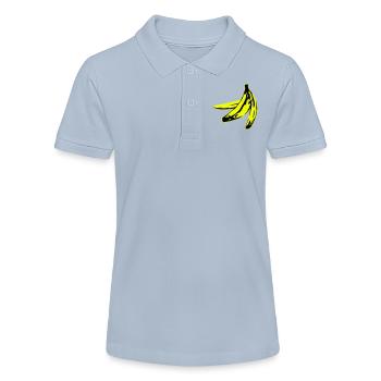 warholish banana peel - Stanley/Stella Teen Organic Polo Shirt MINI SPRINTER - red - Front