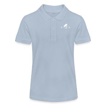 Flügel Surfer Wingsurfing Retro Folie Flügel - Stanley/Stella Teenager Bio-Poloshirt MINI SPRINTER - Rot - Vorne
