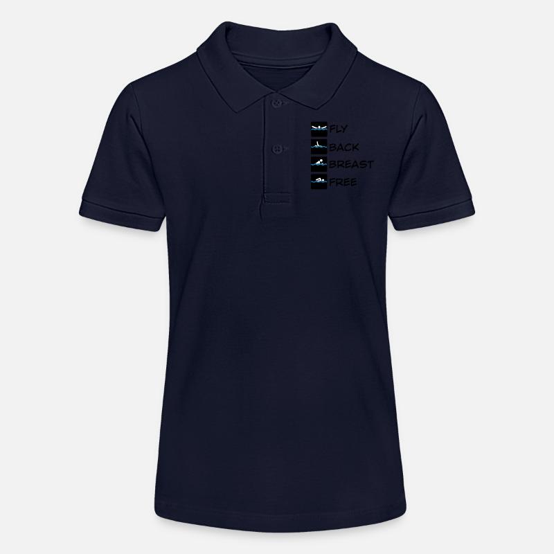 nager - Polo bio MINI SPRINTER Stanley/Stella Ado - bleu marine