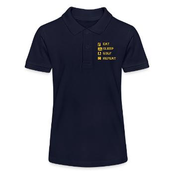 Eat Golf Repeat - Polo bio MINI SPRINTER Stanley/Stella Ado - bleu marine - Devant