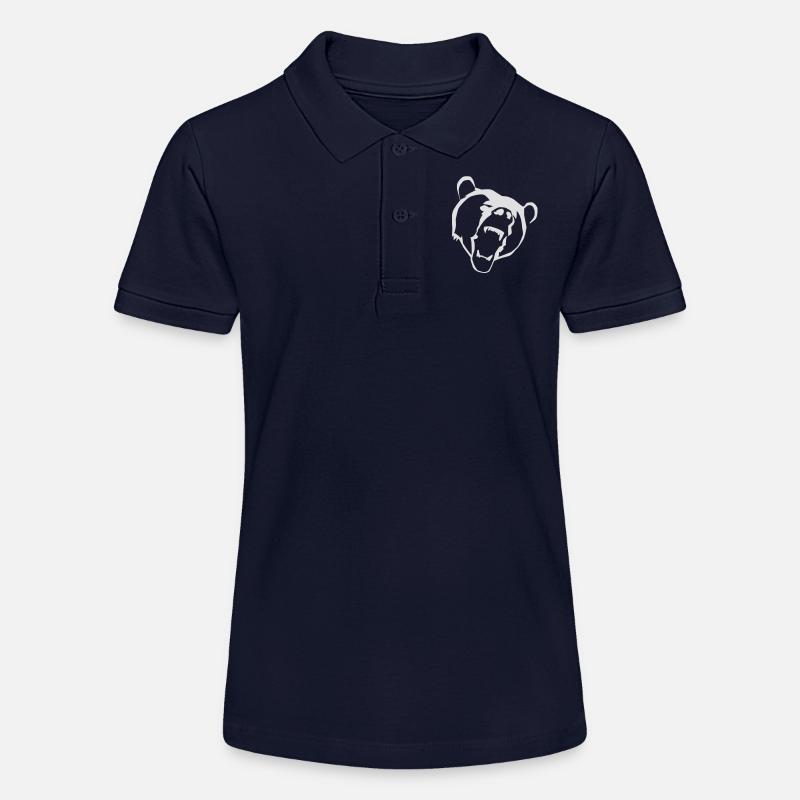 Bär - Polo bio MINI SPRINTER Stanley/Stella Ado - bleu marine