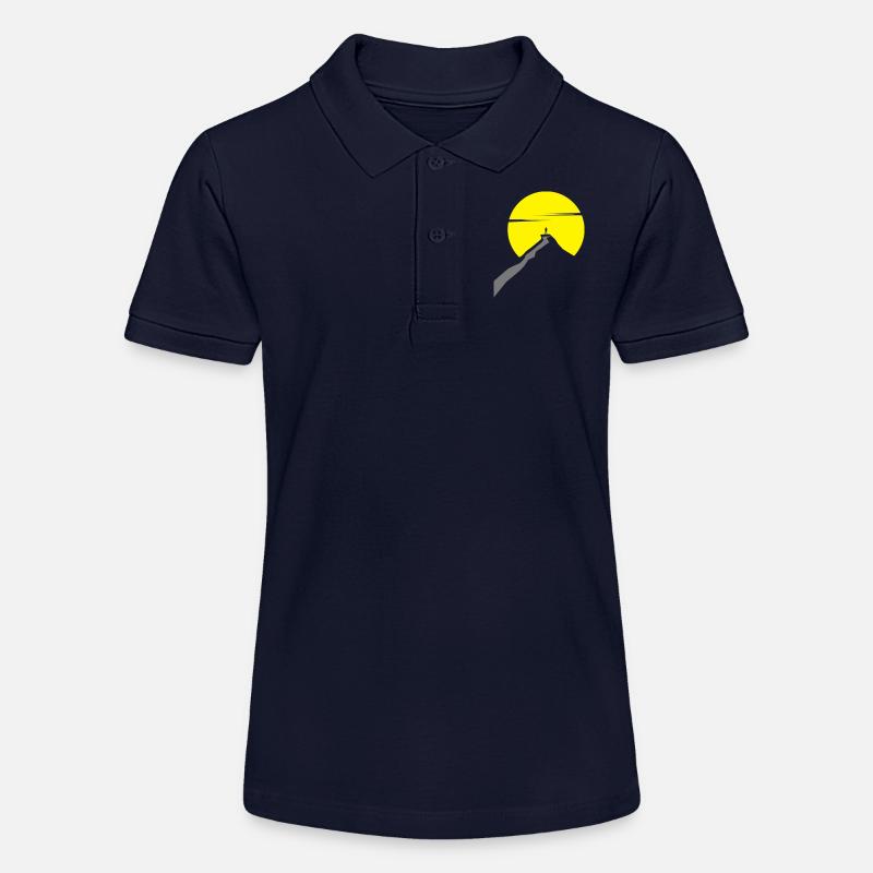 sur le chemin, « Wanderlust » - Polo bio MINI SPRINTER Stanley/Stella Ado - bleu marine