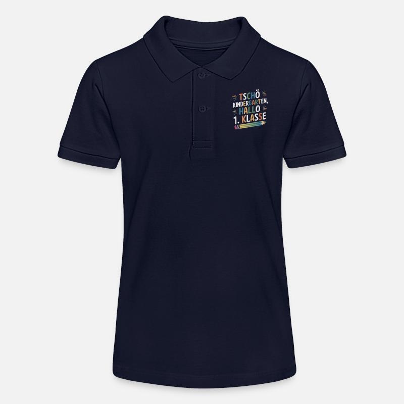 1ère classe j’arrive - Polo bio MINI SPRINTER Stanley/Stella Ado - bleu marine