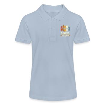 1981 Vintage Original 1981 Geburtstagsgeschenk - Stanley/Stella Teenager Bio-Poloshirt MINI SPRINTER - Rot - Vorne