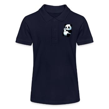 shirt de panda partenaire - Bébé - Polo bio MINI SPRINTER Stanley/Stella Ado - bleu marine - Devant
