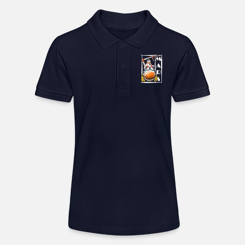 Mars - Polo bio MINI SPRINTER Stanley/Stella Ado - bleu marine