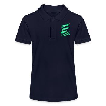 extreme sports cultivating courage quote - Stanley/Stella Teenager Bio-Poloshirt MINI SPRINTER - Navy - Vorne