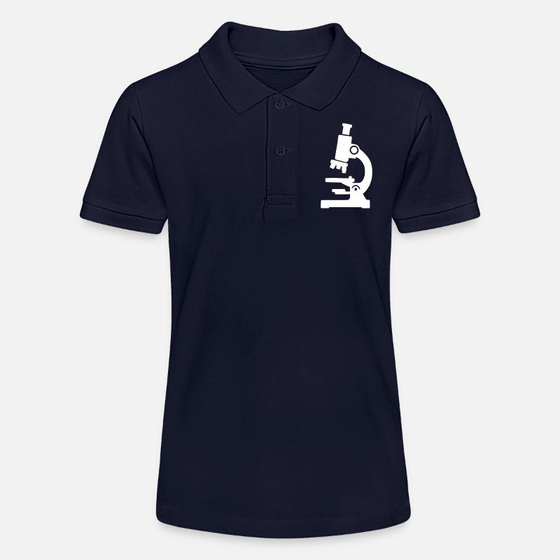 Laboratoire de la Silhouette du Microscope - Polo bio MINI SPRINTER Stanley/Stella Ado - bleu marine