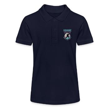 Square Dancing Where Life Comes Couple Dance Lover - Stanley/Stella Teen Organic Polo Shirt MINI SPRINTER - navy - Front