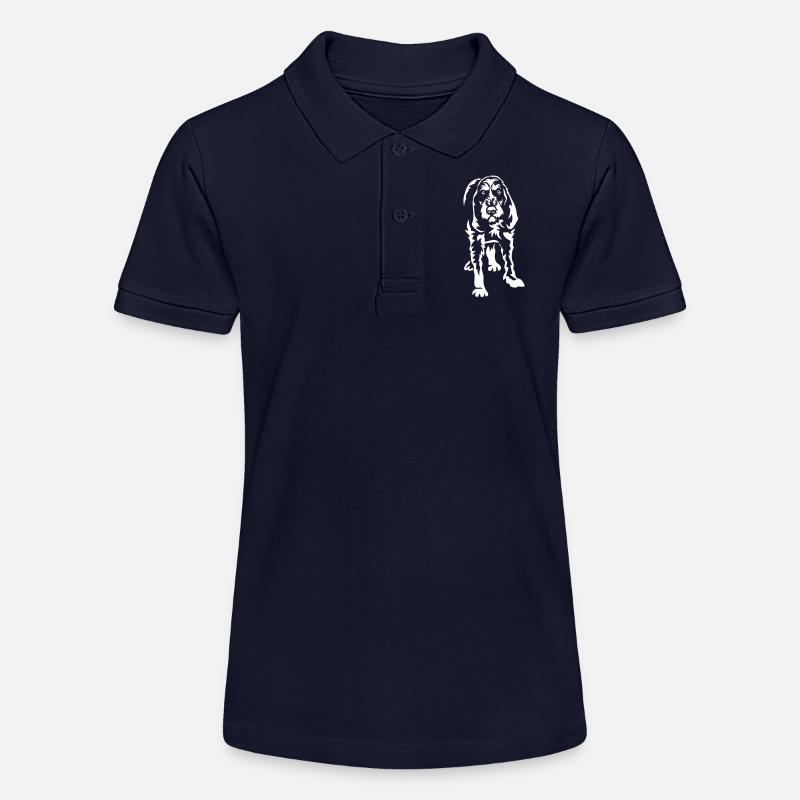 Griffon Bleu de Gascogne « Black Edition » - Polo bio MINI SPRINTER Stanley/Stella Ado - bleu marine