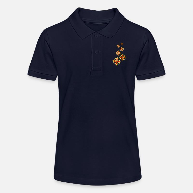 occitania cross 6 - Polo bio MINI SPRINTER Stanley/Stella Ado - bleu marine
