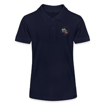 J’ai besoin de ma place Spaceman avec vaisseau spatial - Polo bio MINI SPRINTER Stanley/Stella Ado - bleu marine - Devant