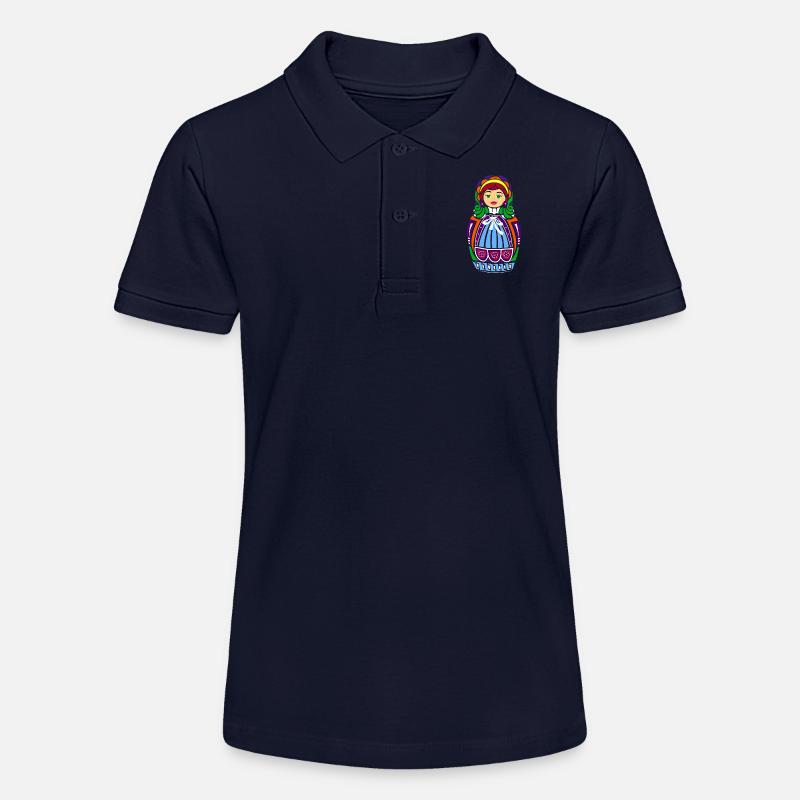 Poupée Matryoshka - Polo bio MINI SPRINTER Stanley/Stella Ado - bleu marine