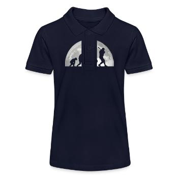 Baseballspieler Evolution Baseball - Stanley/Stella Teenager Bio-Poloshirt MINI SPRINTER - Navy - Vorne
